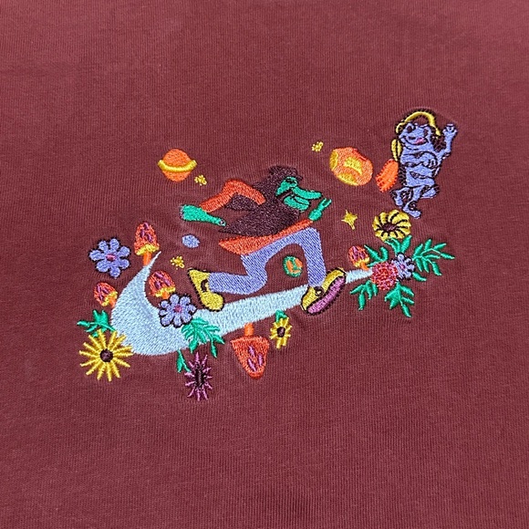 RARE Vintage Nike Wizard and Frog Tee - Picture 1 of 4
